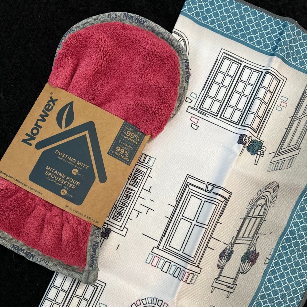 LE Basic Set - Dusting Mitt & Window Cloth